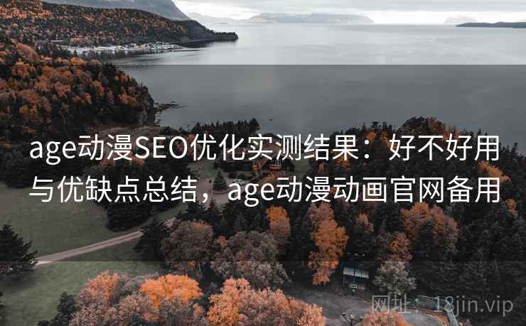 age动漫SEO优化实测结果：好不好用与优缺点总结，age动漫动画官网备用  第2张