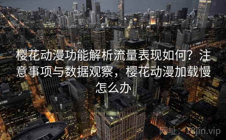 樱花动漫功能解析流量表现如何？注意事项与数据观察，樱花动漫加载慢怎么办  第2张