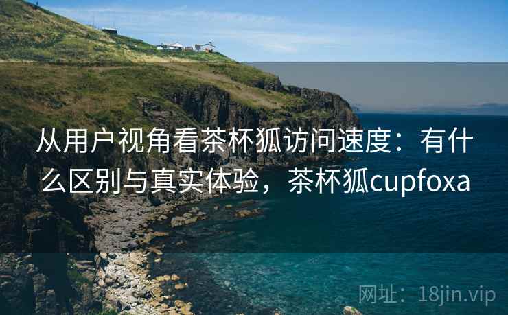从用户视角看茶杯狐访问速度:有什么区别与真实体验,茶杯狐cupfoxa 第1张 从用户视角看茶杯狐访问速度:有什么区别与真实体验,茶杯狐cupfoxa 第1张
