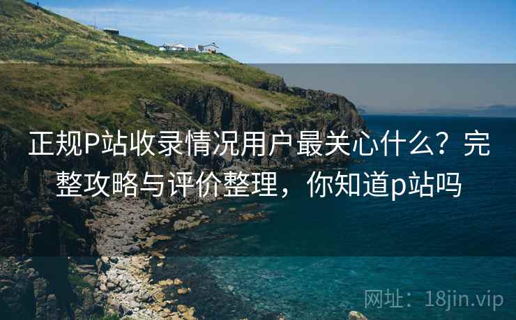正规P站收录情况用户最关心什么?完整攻略与评价整理,你知道p站吗 第1张 正规P站收录情况用户最关心什么?完整攻略与评价整理,你知道p站吗 第1张